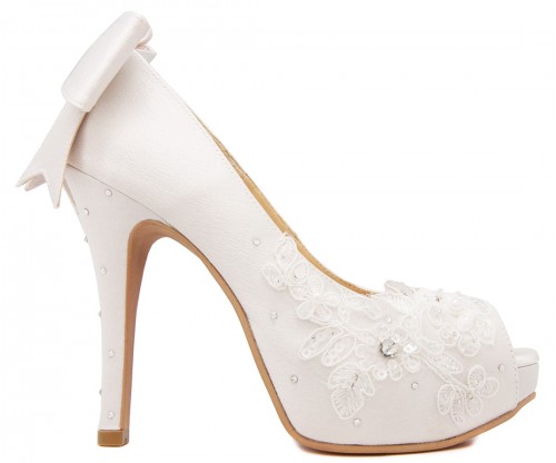 Chloe on sale bridal shoes